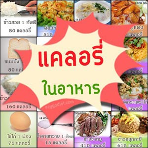 แคลอรี่ ในอาหาร